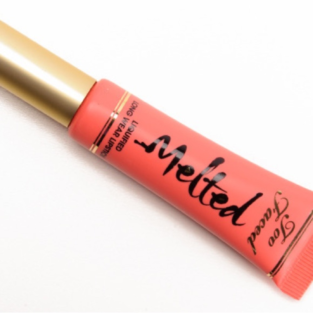 Too faced melted coral liquid lipstick